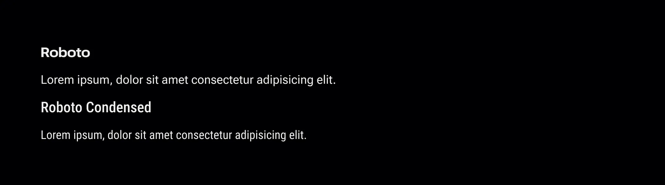 Typografie - zhuštěnost