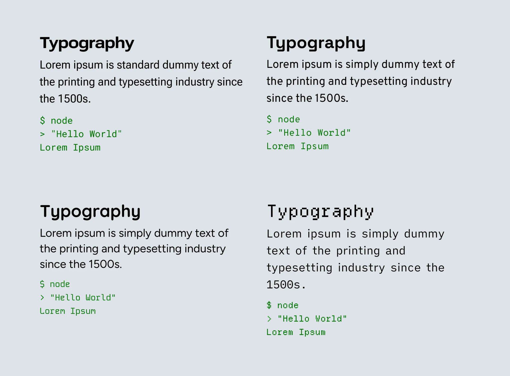 Typografie - typy fontů