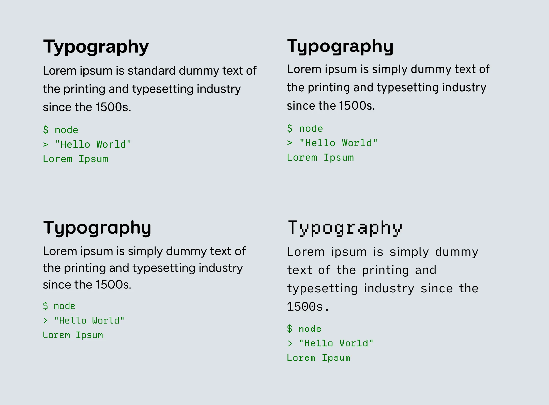 Typografie - typy fontů